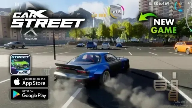 تحميل لعبة carx street للاندرويد