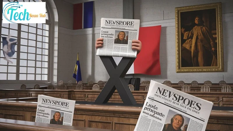 French Newspapers Take Legal Aim at X Over Content Disputes