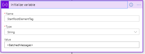 Initialize variable