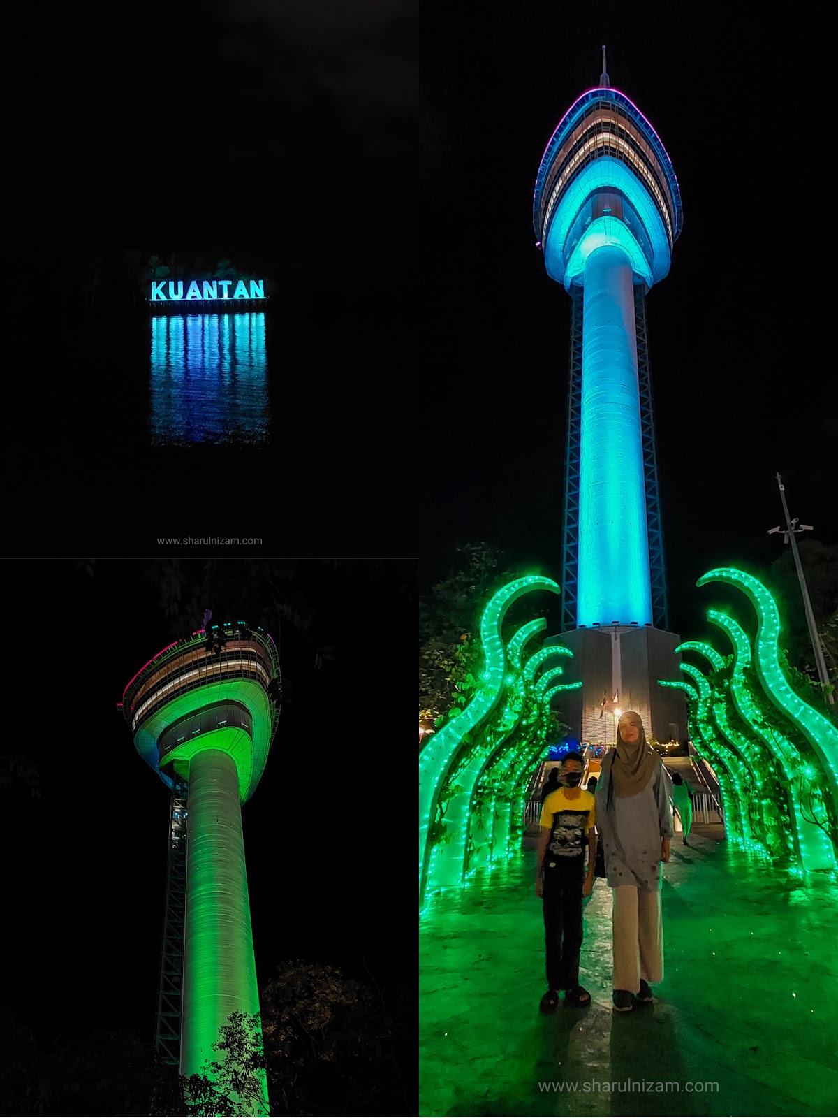 Suasana Malam Di Laman Teruntum, Kuantan