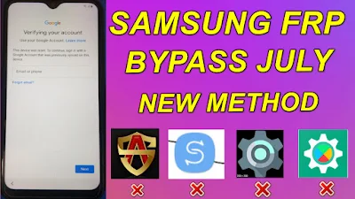 Samsung FRP Bypass July Patch Not Support Alliance Shield X-Smart Switch-Android Hidden Setting.