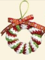 PATRON GRATIS ADORNO NAVIDAD DE CROCHET