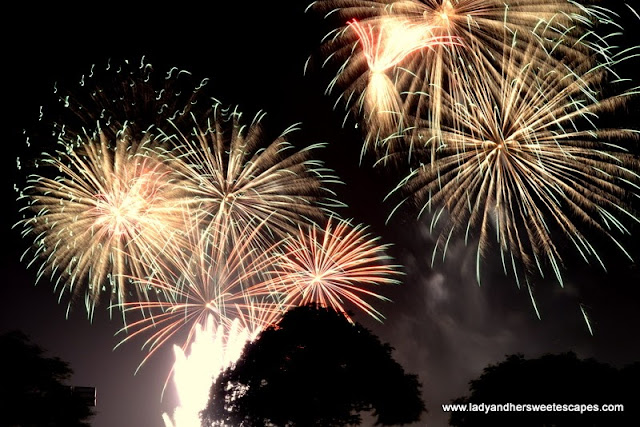 Eid Fireworks in Festival Marina