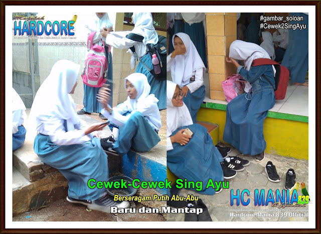 Gambar Siswa-Siswi SMA Negeri 1 Ngrambe Cover Putih Abu-Abu - Buku Album Gambar Soloan Edisi 6