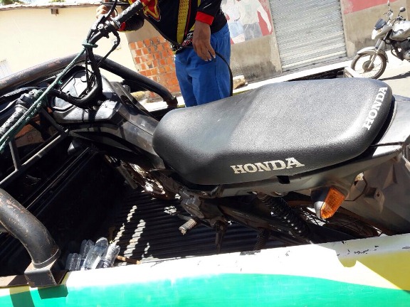  Moto recuperada pela PM em Bom Princípio