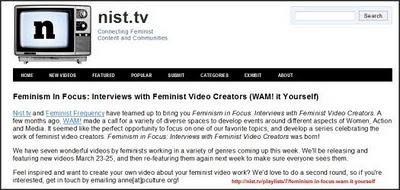 NIST TV Feminists video page