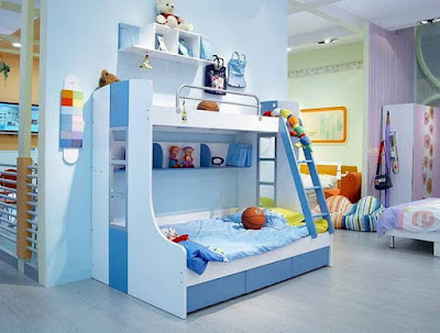 Design and interior with bunk beds