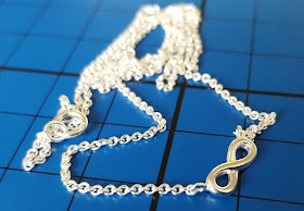 Infinity symbol Sterling silver necklace review