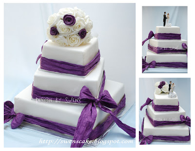 wedding cake design by mas 