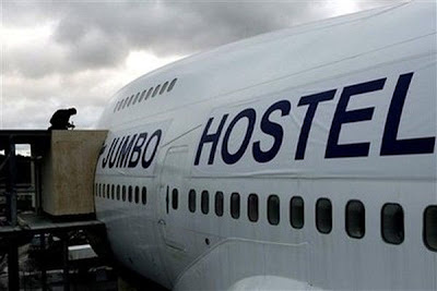 Jumbo Hostel –the world’s first hostel housed in a Boeing 747 Seen On coolpicturesgallery.blogspot.com Or www.CoolPictureGallery.com