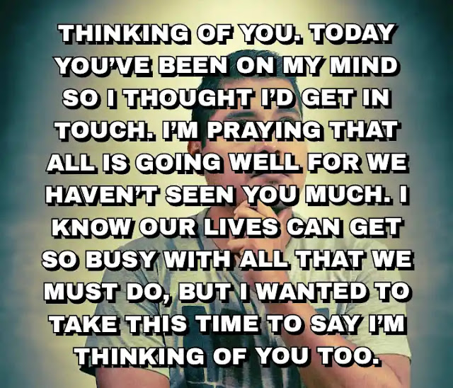 Thinking of You Quotes for a Friend