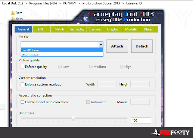 PES 2013 TOOLS: Gameplay tool for PES 2013-3
