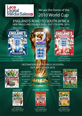 England World Cup DVDs