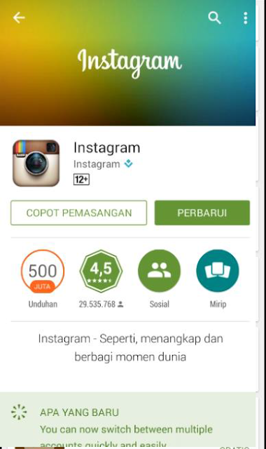 TUTORIAL CARA MEMASANG MULTI AKUN INSTAGRAM DI ANDROID