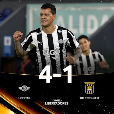 Libertad 4 - 1 The Strongest