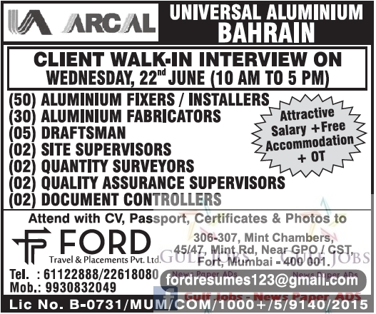 Bahrain large job vacancies