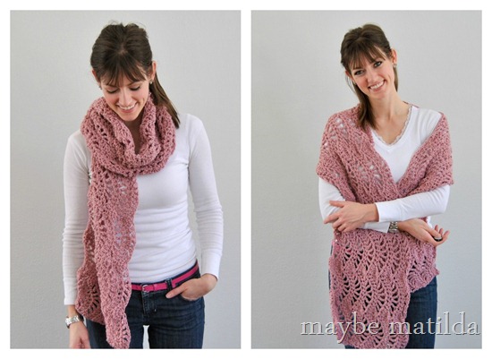 Lacy Spring Wrap by Maybe Matilda