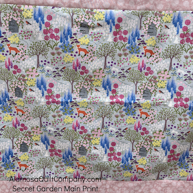 Secret Garden Main fabric close-up