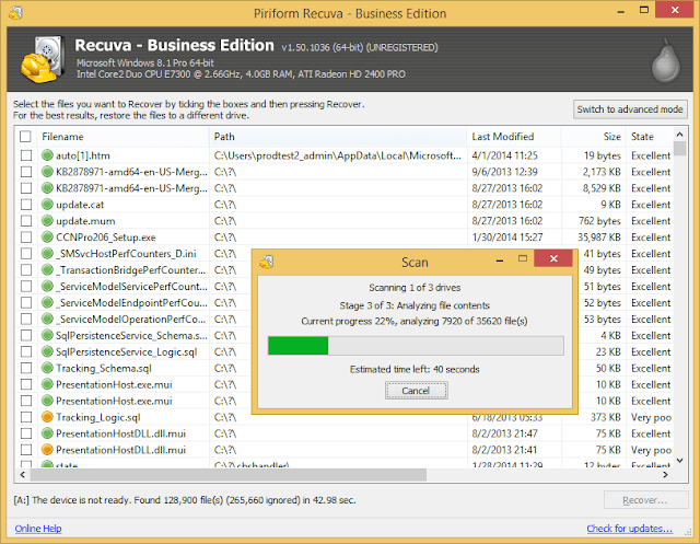 تحميل برنامج ريكوفا عربي Download Recuva 2020 استرجاع المحذوفات للكمبيوتر - موقع حملها