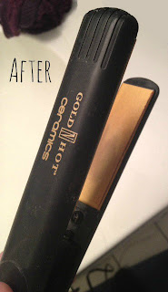 how to clean a flat iron, how to clean a curling iron