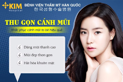 Thu gọn cánh mũi nội soi cho mũi đẹp tự nhiên