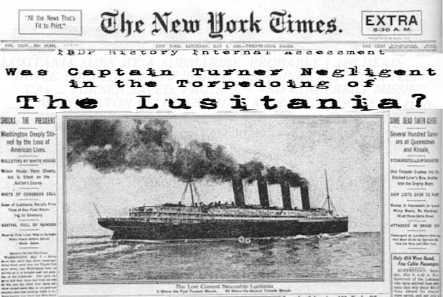 free essays on the Lusitania