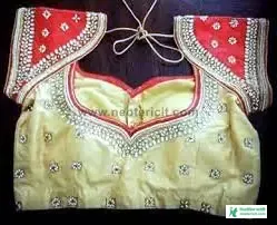 Katan Blouse Designs - Blouse Designs Pick 2023 - Blouse Sleeve Designs Pick 2023 - Bangladeshi Blouse Designs - Blouse Designs - NeotericIT.com - Image no 4