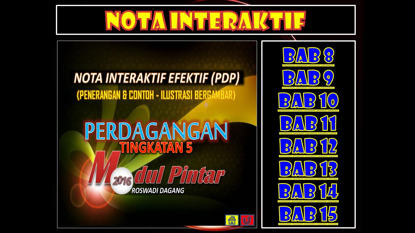 Cd nota interaktif efektif pdp perdagangan penerangan dan 