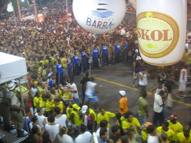Ativação da Skol no Carnaval de Salvador, em 2007