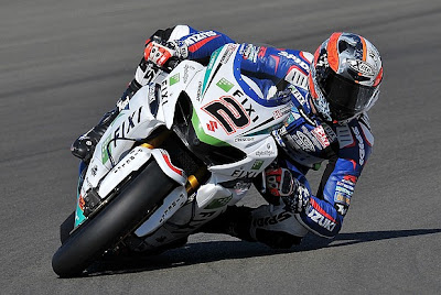 Leon Camier finished the test at Aragon third overall