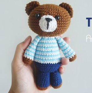 PATRON GRATIS OSO AMIGURUMI 31929