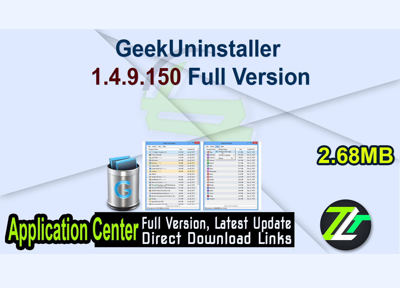 GeekUninstaller 1.4.9.150 Full Version