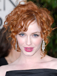 christina hendricks hairstyles