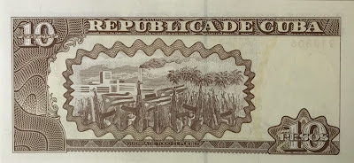 10 Pesos Cuban Banknote