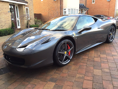 Ferrari 458 looking spick and span again!