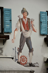 Oberammergau Painting farmer sowing