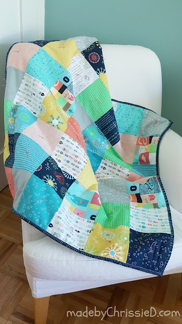 Hand Tied Snuggly Quilt Pattern by madebyChrissieD.com