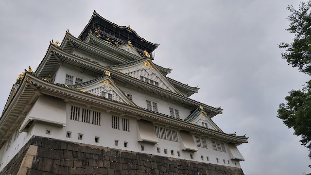 The main tower of Osaka Castle