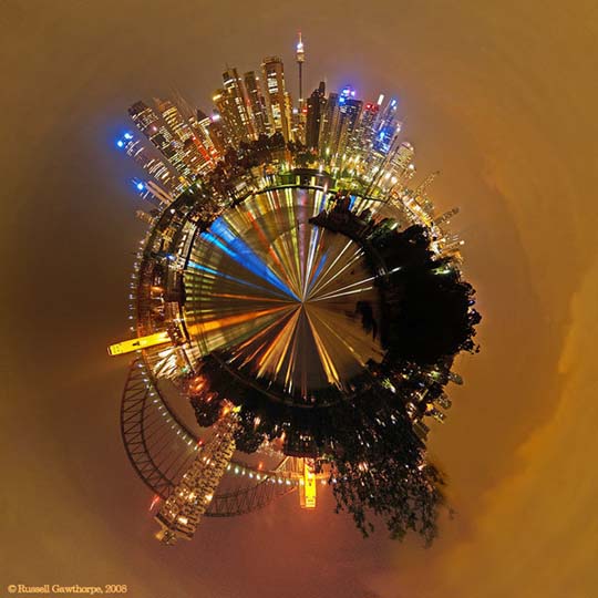 Mesmerising 360 Degree Panoramic Shots with 
Stereographic Projection.