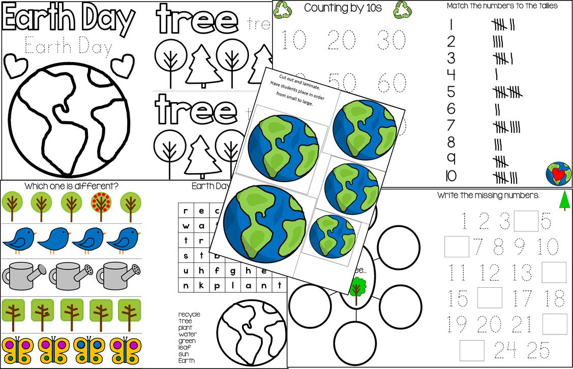 earth day coloring sheets - Earth Day Coloring Pages Apples4theteacher 