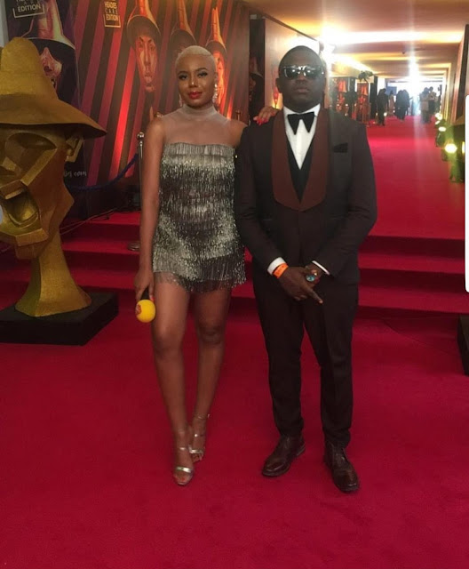 Photos of celebrities at the  2018 Headies awards