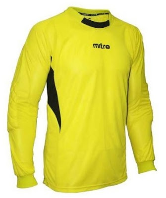 Desain Jersey Kiper Mitre Kuning