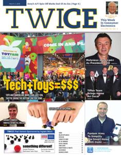 TWICE This Week In Consumer Electronics 2015-05 - March 2, 2015 | ISSN 0892-7278 | TRUE PDF | Quindicinale | Professionisti | Consumatori | Distribuzione | Elettronica | Tecnologia
TWICE is the leading brand serving the B2B needs of those in the technology and consumer electronics industries. Anchored to a 20+ times a year publication, the brand covers consumer technology through a suite of digital offerings, events and custom content including native advertising, white papers, video and webinars. Leading companies and its leaders turn to TWICE for perspective and analysis in the ever changing and fast paced environment of consumer technology. With its partner at CTA (the Consumer Technology Association), TWICE produces the Official CES Daily.
