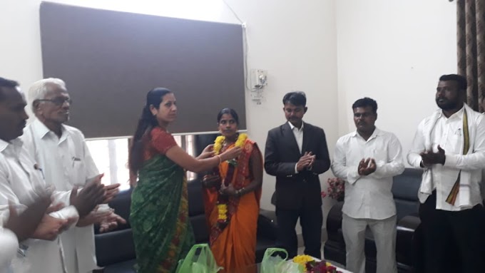 तिकोडी ग्रामपंचायतीच्या लोकनियुक्त सरपंच सिमा चव्हाण यांचा वंचित बहुजन आघाडीत पक्ष प्रवेश.