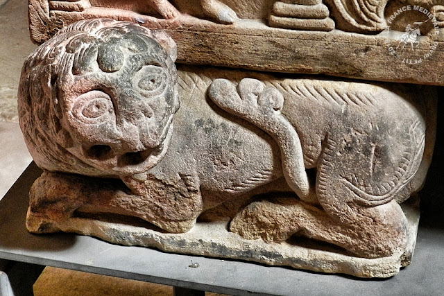 STRASBOURG (67) - Sarcophage d'Adeloch (1130)