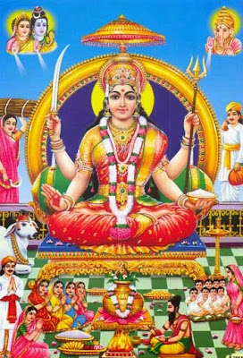 goddess santhoshi maa image