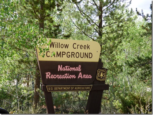 Willow Creek Campground, Colorado