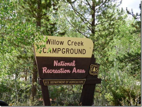 Willow Creek Campground, Colorado