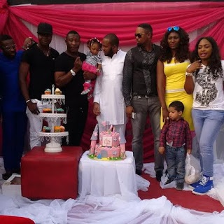 Tchidi Chikere and Nuella Njubigbo celebrates daughter’s birthday [Photos]