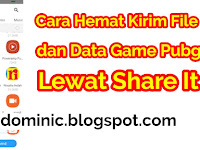 Cara Hemat Kirim File Dan Data Game Pubg Mobile Lewat Share It